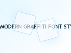 Modern Graffiti Font Styles for Branding