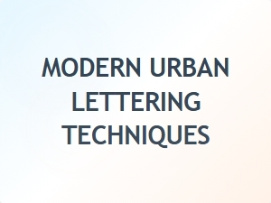 Modern Urban Lettering Trends 2024